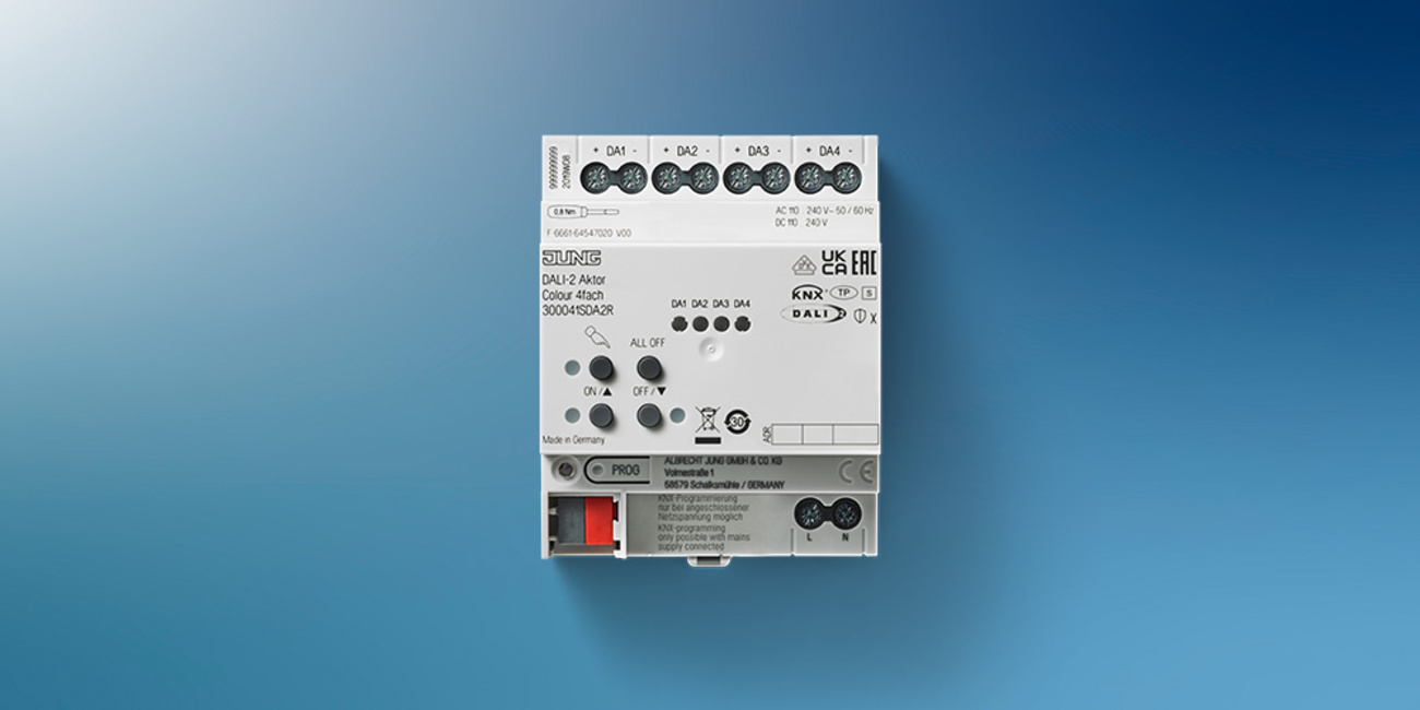 KNX DALI 2 Gateway Colour bei Elektroanlagen & Antennenbau GbR in Aschheim